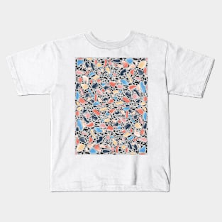 Colourful Terrazzo Pattern Kids T-Shirt